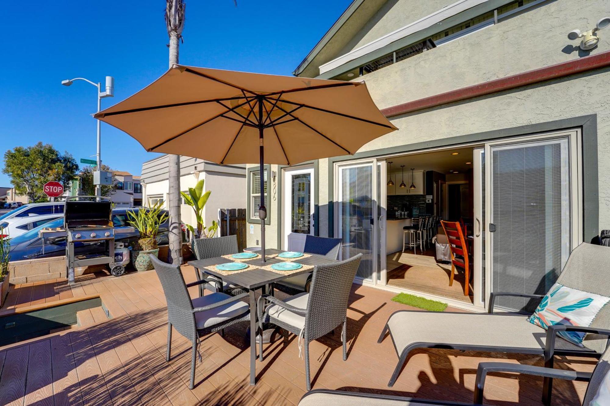 Stunning Beach Home - Large Patio, Parking, Ac & Dog Friendly! San Diego Kültér fotó