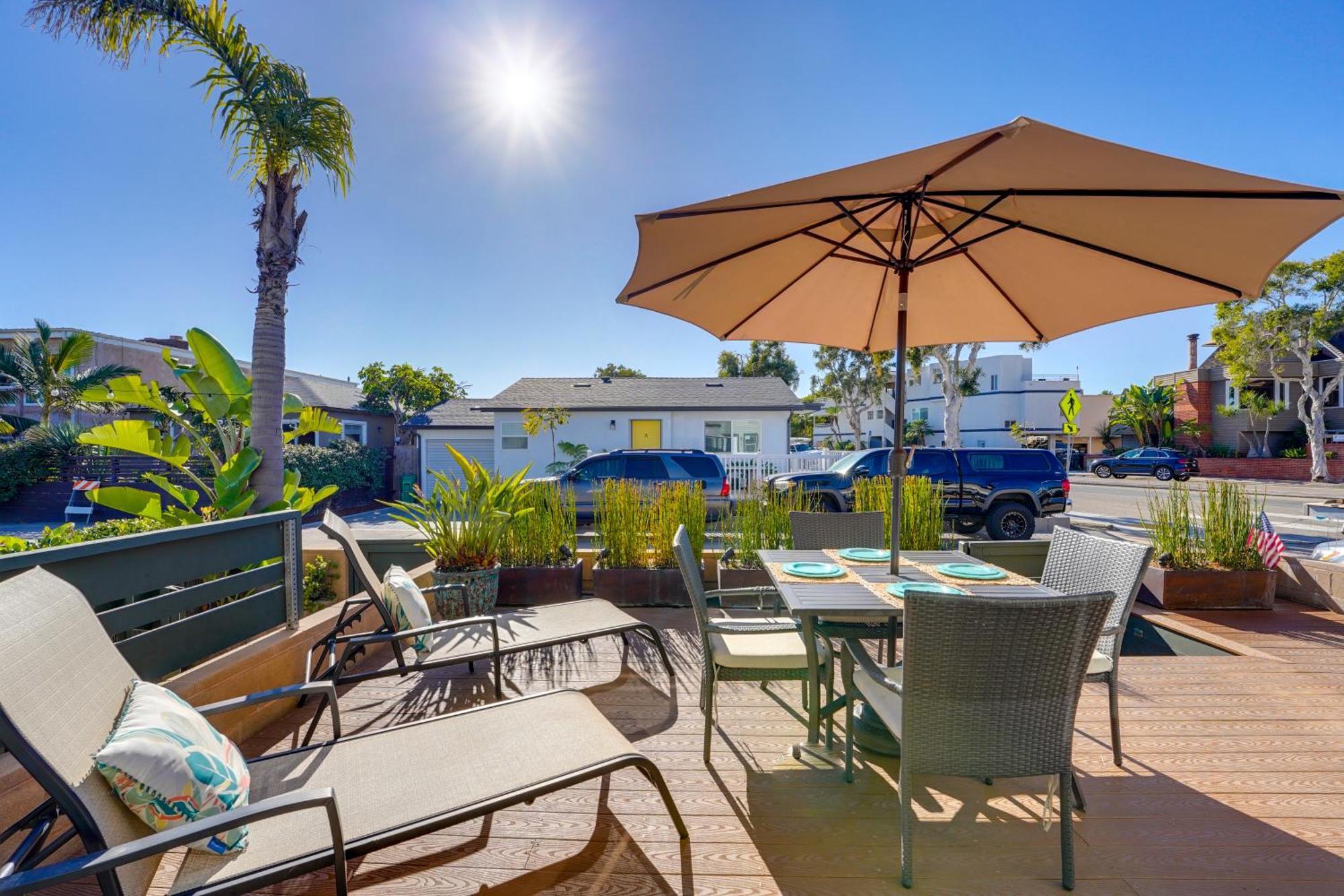 Stunning Beach Home - Large Patio, Parking, Ac & Dog Friendly! San Diego Kültér fotó