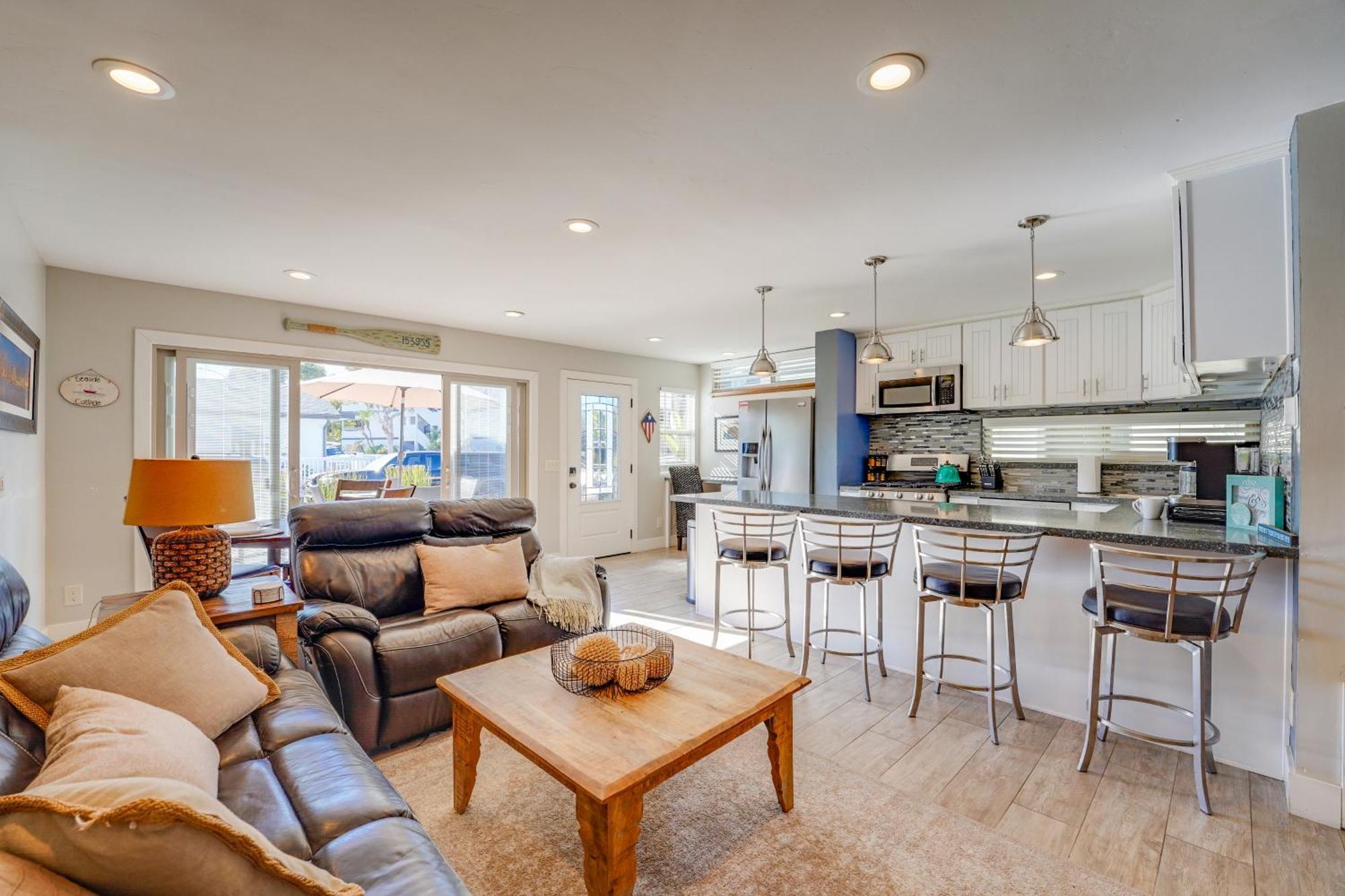 Stunning Beach Home - Large Patio, Parking, Ac & Dog Friendly! San Diego Kültér fotó