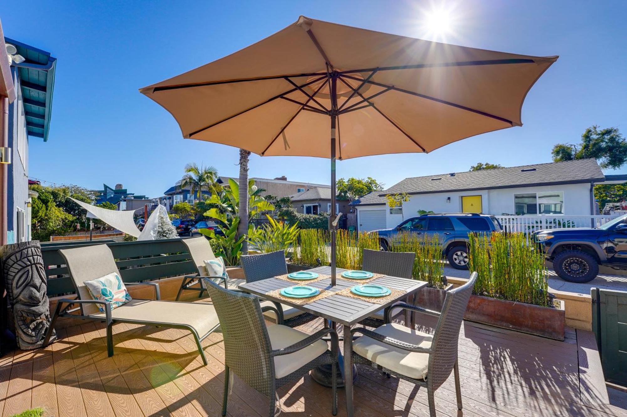 Stunning Beach Home - Large Patio, Parking, Ac & Dog Friendly! San Diego Kültér fotó